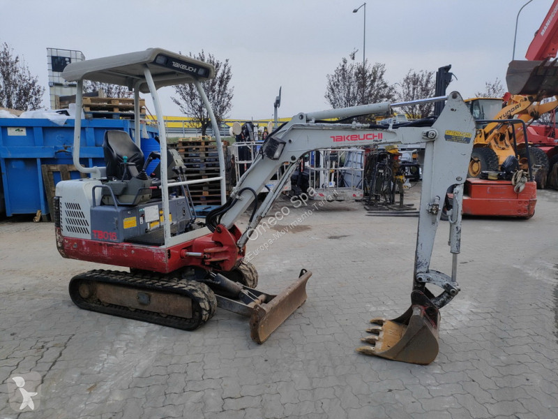 Mini escavatore Takeuchi TB 016 usato 2004 - 3390 heures - Ref. 11607276