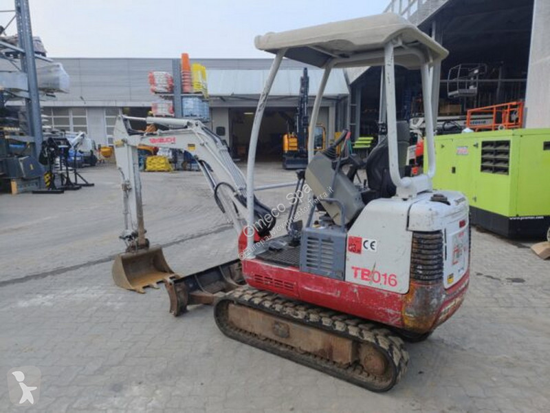 Mini escavatore Takeuchi TB 016 usato 2004 - 3390 heures - Ref. 11607276 - Photo 3