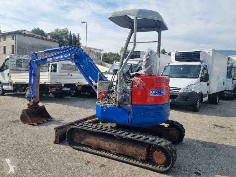 Escavatore cingolato Takeuchi TB 25 FR usato 2000 - 4700 heures - Ref. 7988574 - Photo 6