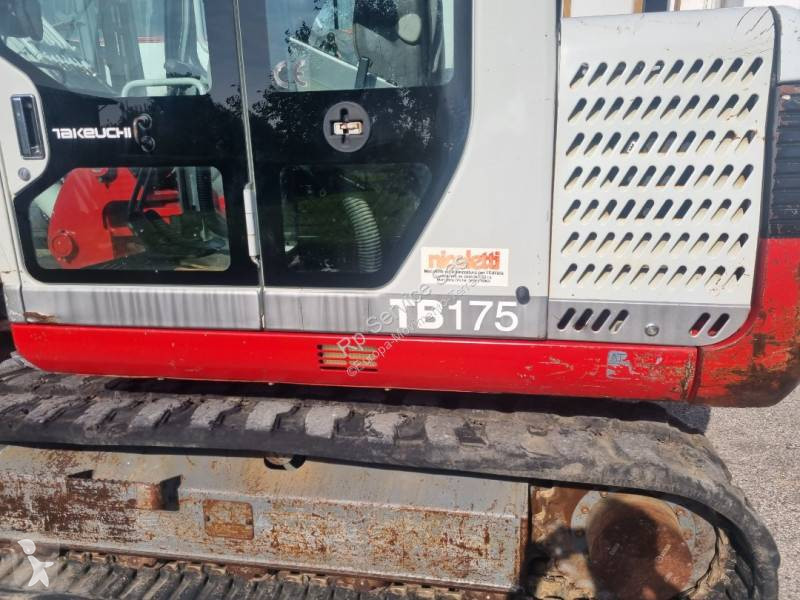 Escavatore cingolato Takeuchi TB 175 usato 2004 - 61 CV - 4000 heures - Ref. 7988287 - Photo 6