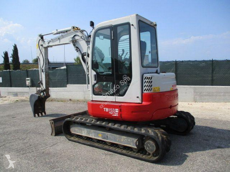 Mini escavatore Takeuchi TB 153 FR usato 2015 - 4000 heures - Ref. 10372 - Photo 3