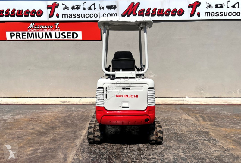 Mini escavatore Takeuchi TB016 usato 2007 - 3463 heures - Ref. 3634 - Photo 12