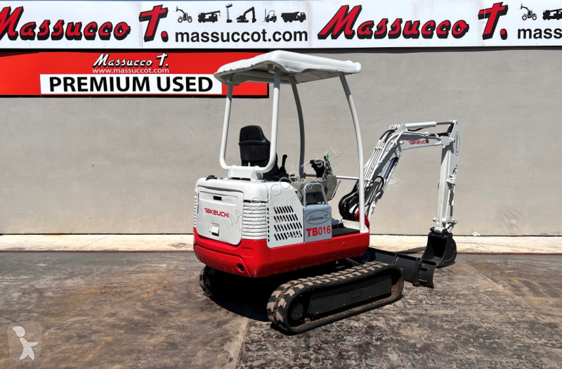 Mini escavatore Takeuchi TB016 usato 2007 - 3463 heures - Ref. 3634 - Photo 13