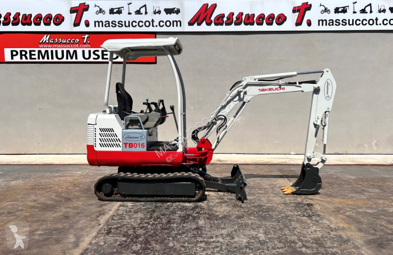 Mini escavatore Takeuchi TB016 usato 2007 - 3463 heures - Ref. 3634 - Photo 14