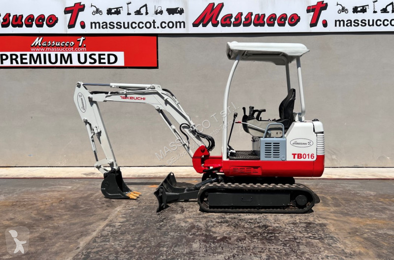 Mini escavatore Takeuchi TB016 usato 2007 - 3463 heures - Ref. 3634 - Photo 20