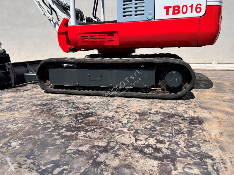 Mini escavatore Takeuchi TB016 usato 2007 - 3463 heures - Ref. 3634 - Photo 4