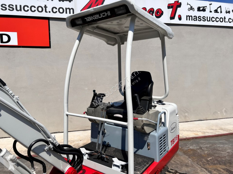 Mini escavatore Takeuchi TB016 usato 2007 - 3463 heures - Ref. 3634 - Photo 10